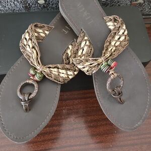 Mixit Women’s Sandals – Size 10 – 1" Heel